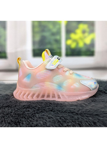 Розовые демисезонные кроссовки для девочки Paliament