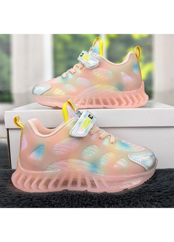 Розовые демисезонные кроссовки для девочки Paliament