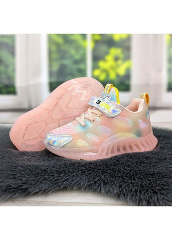 Розовые демисезонные кроссовки для девочки Paliament