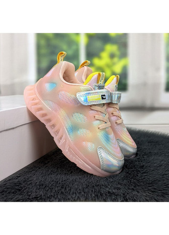 Розовые демисезонные кроссовки для девочки Paliament