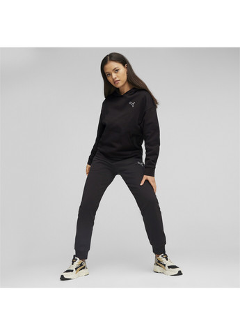 Чорна демісезонна худі better essentials women’s hoodie Puma