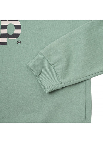 Жіноче Худі HOODED CROPPED SWEATSHIRT Striped Print Хакі Jeep (260944484)