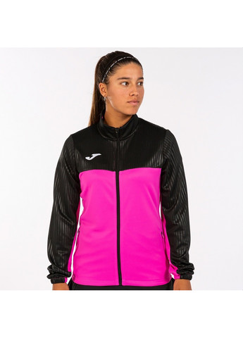 Жіноча спортивна кофта MONTREA FULL ZIP SWEATSHIRT рожевий,чорний Joma (260946492)