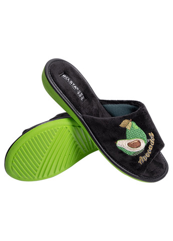 Черные тапочки Белста