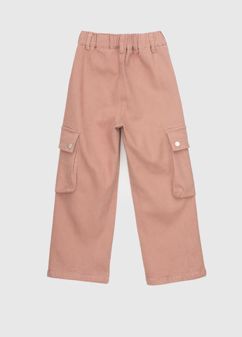 Розовые повседневный демисезонные брюки Yekipeer