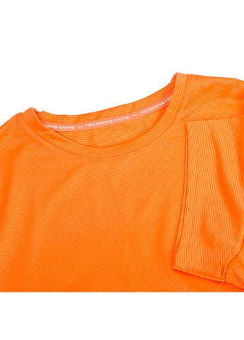 Женская Футболка Accelerate SS Оранжевый New Balance - (260956338)