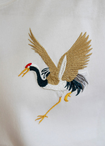 Жіноча Футболка Shiny Stork White No Brand - (260955663)