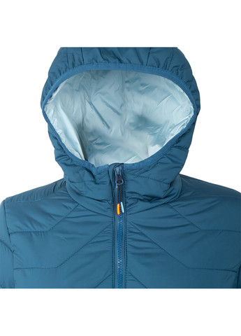 Синяя зимняя женская куртка jacket long fix hood синий CMP