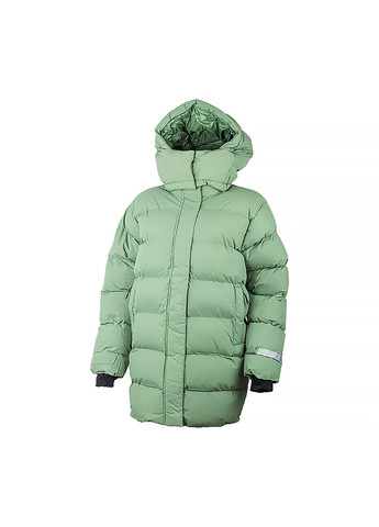 Зеленая зимняя женская куртка w aspire puffy parka зеленый Helly Hansen