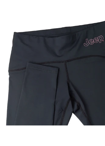Женские Лосины LEGGINGS STAR Striped Leg Print J22W Черный Jeep (260956111)