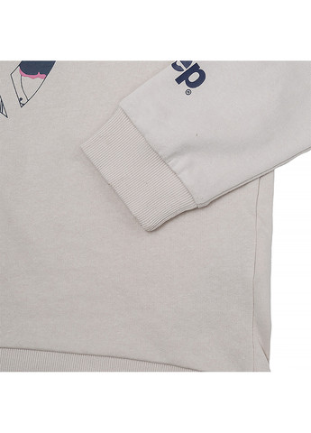 Женское Худи HOODED CROPPED SWEATSHIRT STAR Botanical Print Серый Jeep (260955642)