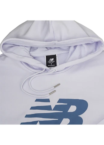 Жіноче Худі Essentials Stacked Logo Ovszd Фіолетовий New Balance (260956360)