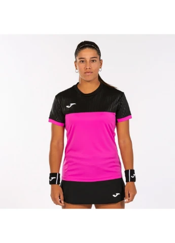 Футболка MONTREAL SHORT SLEEVE T-SHIRT розовый,черный Joma - (260955984)