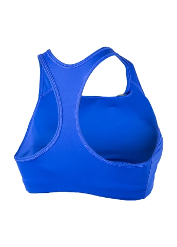 Жіночий Топ DF SWSH 1PP BRA Синій Nike (260956725)