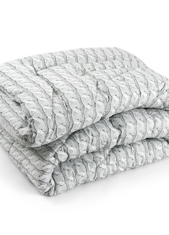 Одеяло 140х205 силиконовое Grey Braid Руно (260949356)