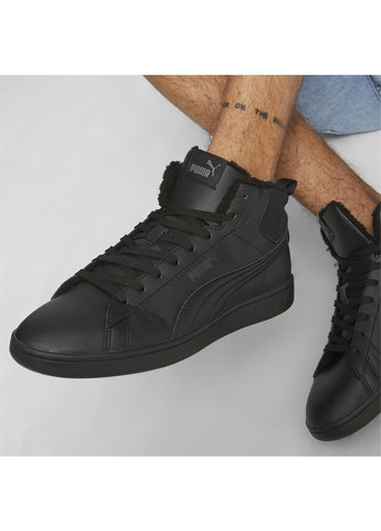 Черные кроссовки smash 3.0 mid wtr sneakers Puma