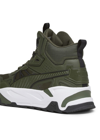 Зеленые кроссовки trinity mid hybrid sneakers Puma