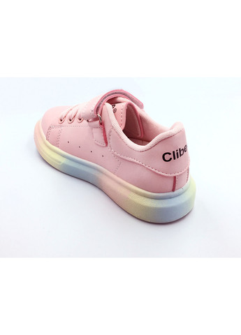 Розовые всесезонные кроссовки Clibee
