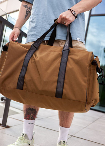 Спортивная /дорожная большая сумка 50L на 3 отделения Койот No Brand Сумка XL (261326424)
