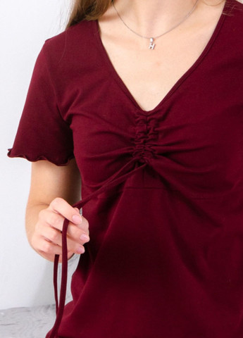Червона всесезон комплект жіночий (футболка+шорти) червоний носи своє (8335-036-v1) Носи своє