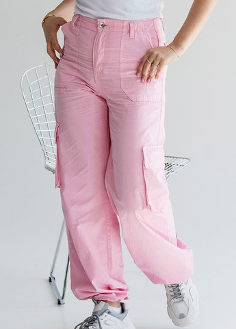 Рожеві штани карго літні котон Марітель Maritel' (261327500)