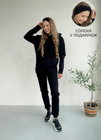 Теплий зимовий жіночий спортивний костюм на флисі чорний 100001021 Merlini бордо (261241321)