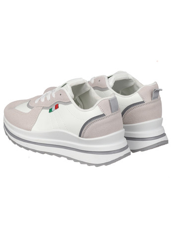 Білі осінні жіночі кросівки зі штучної шкіри Navigator 7025-1