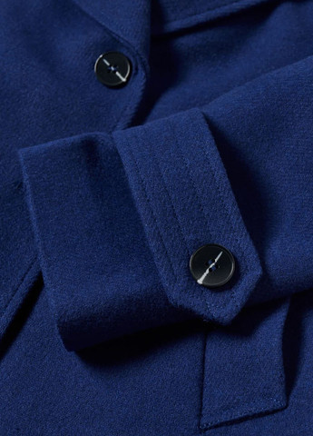 Синее демисезонное Пальто в составе из шерстью C&A
