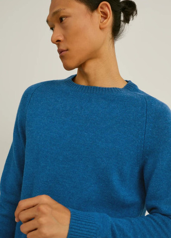 Синій демісезонний светр з вовни C&A