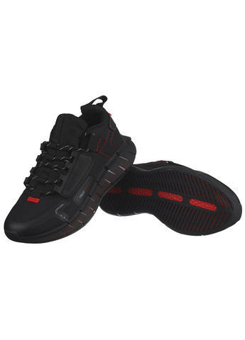Чорні Осінні чоловічі кросівки Yike А101-3