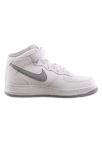 Білі кросівки чоловічі air force 1 mid '07 демісезон Nike
