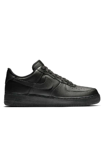 Чорні кросівки чоловічі air force 1 07 демісезон Nike