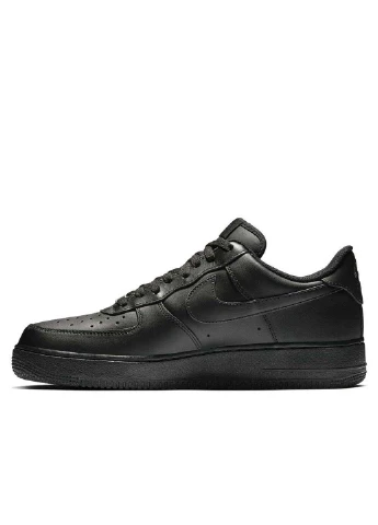 Чорні кросівки чоловічі air force 1 07 демісезон Nike