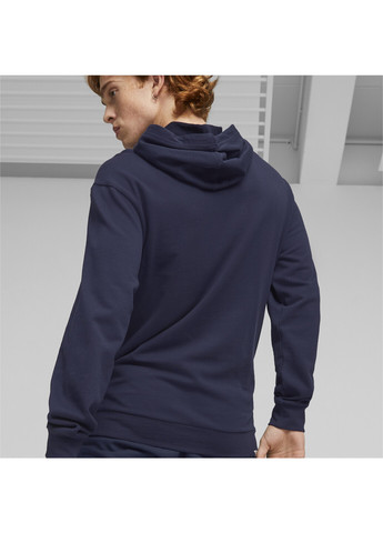 Синяя демисезонная худи better sportswear men’s hoodie Puma