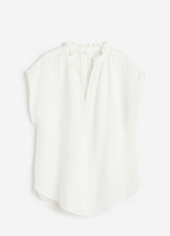 Молочная блузка H&M