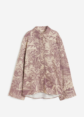 Лілова демісезонна блузка H&M