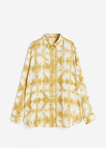 Желтая демисезонная блузка H&M