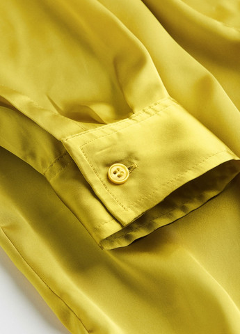 Жёлтая блузка H&M