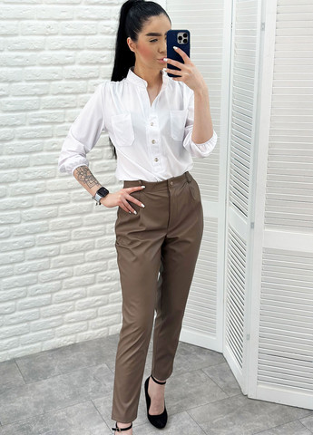 Прямі брюки з екошкіри Fashion Girl arden (261408129)
