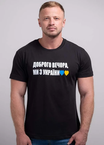 Чорна футболка Fashion