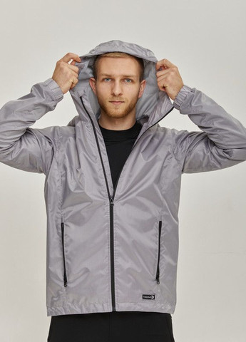 Сіра демісезонна куртка спортивна чоловіча сіра ThermoX Ripstop ProTech Jacket