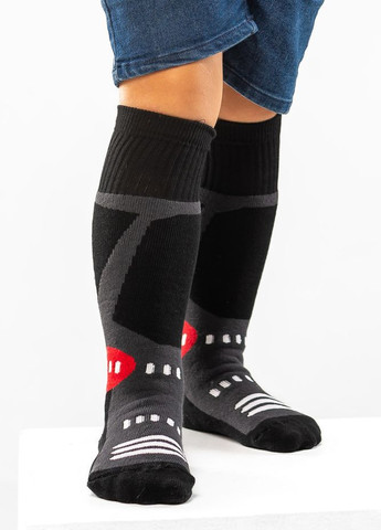 Дитячі лижні шкарпетки Чорні ThermoX kids socks (261481214)