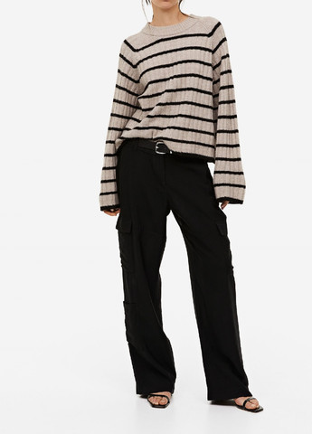 Сіро-коричневий демісезонний светр H&M