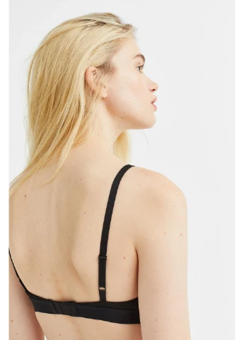 Чорний бюстгальтер H&M