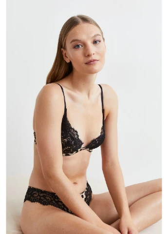 Бежевий бюстгальтер H&M