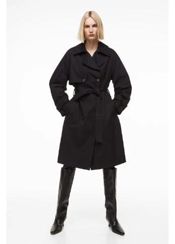 Плащ без поясу H&M демісезон (261482796)