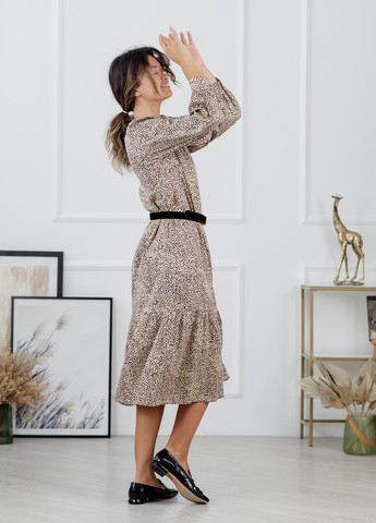 Бежева кежуал сукня Azuri