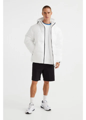 Белоснежный демисезонный Пуховик H&M