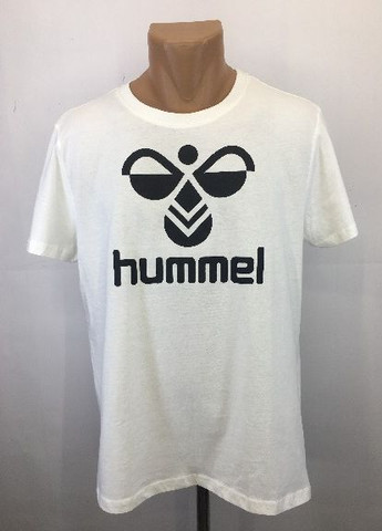 Белая футболка с коротким рукавом Hummel