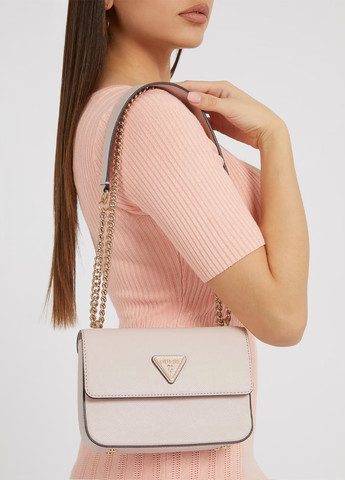 Сумка женская из эко кожи Guess ECO ELEMENTS CNVRTBL XBDY FLAP (261552930)